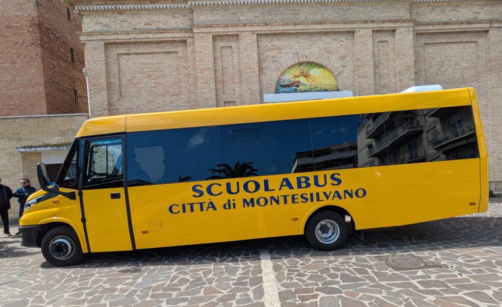 Montesilvano, via alle richieste per lo scuolabus 2026/2027