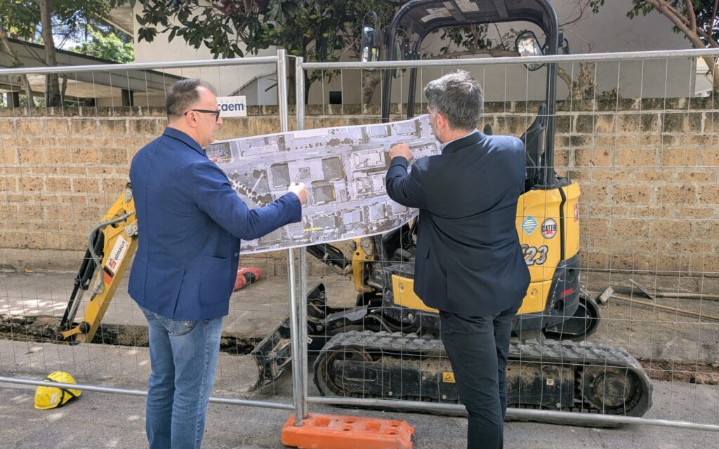 Rete idrica più efficiente a Montesilvano, partito l’intervento in via Sarca