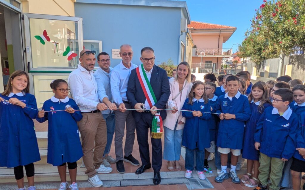 Montesilvano, riaperta la scuola di viale Abruzzo dopo i lavori