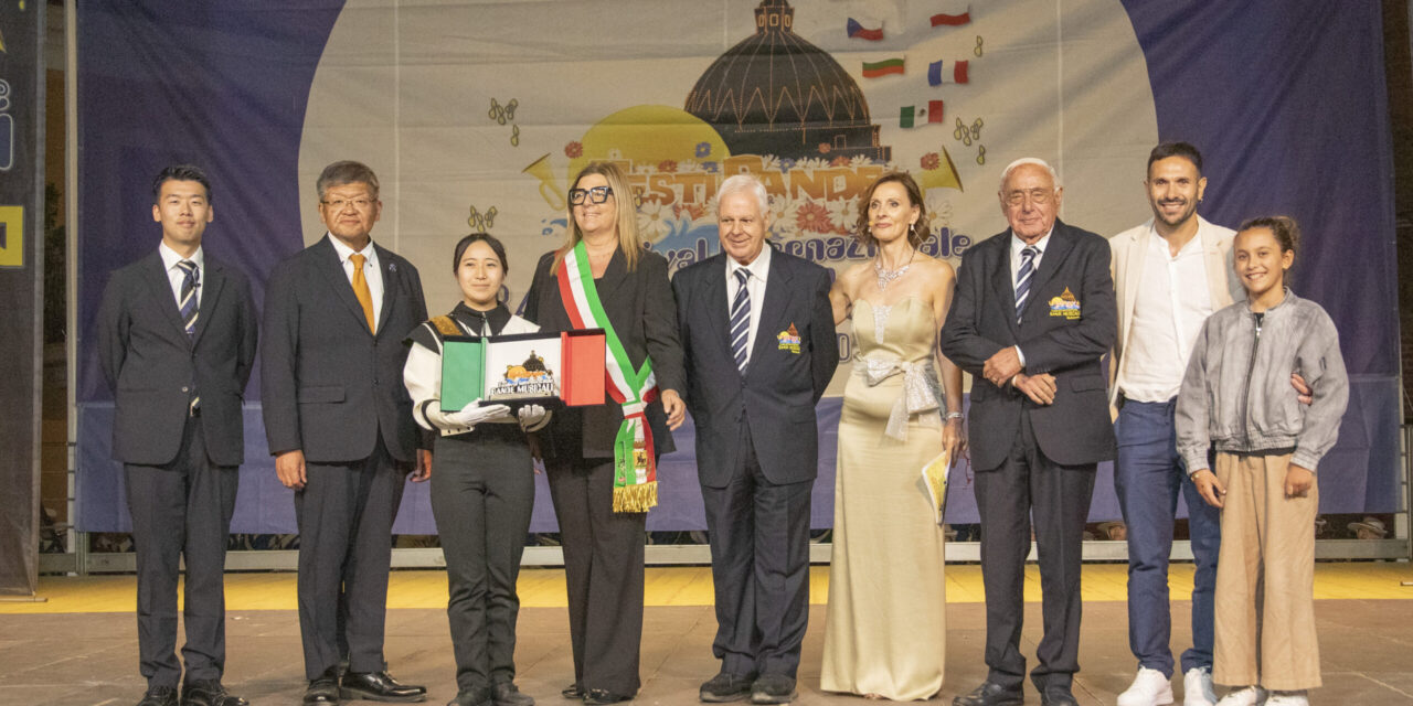 Musica internazionale a Giulianova: oro alla band giapponese