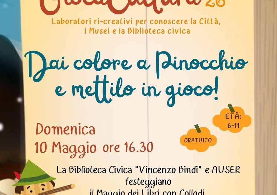 Giulianova, il Maggio dei Libri rende omaggio a Collodi