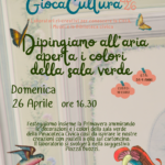 Giulianova, GiocaCultura torna il 26 aprile in piazza Buozzi