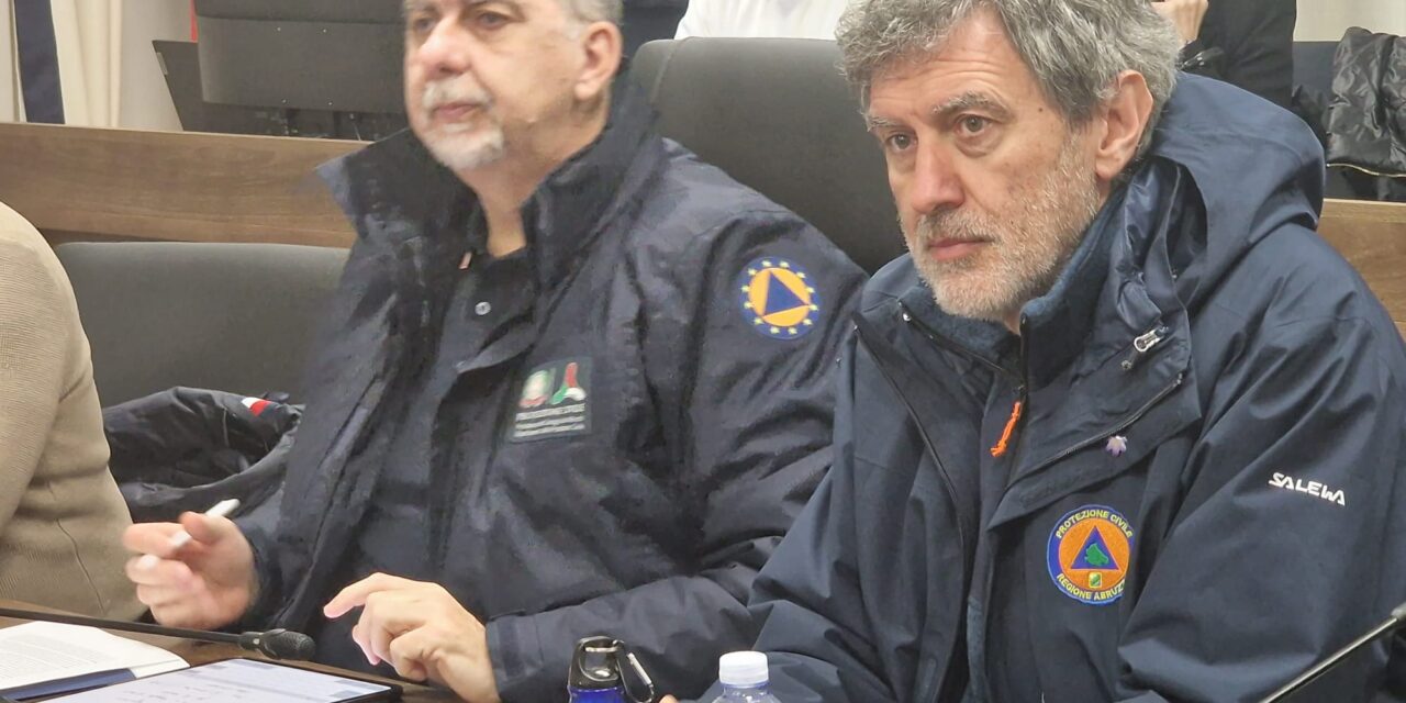 Maltempo, vertice a Silvi sui danni e sulla viabilità