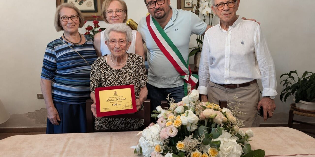 Teramo festeggia i 100 anni di Luisa Picone
