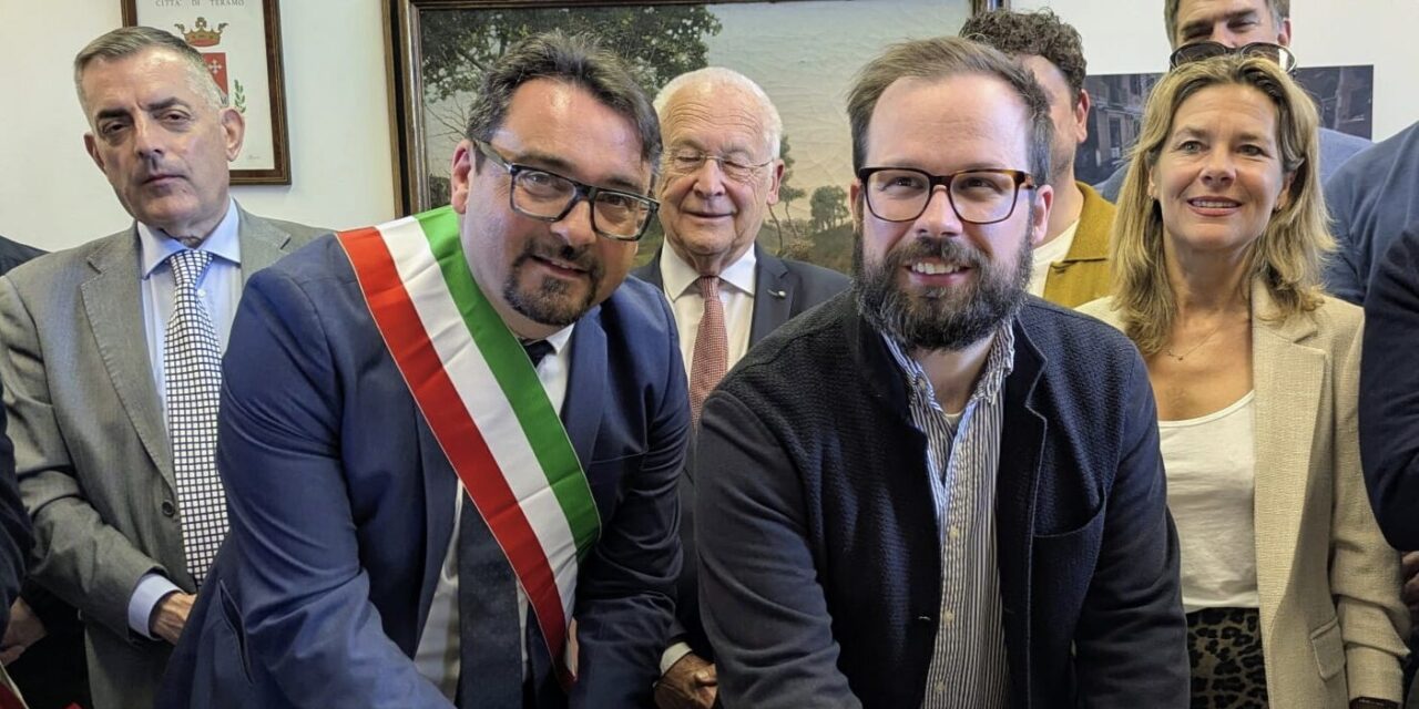 Teramo rinnova il patto con Memmingen a 40 anni dal gemellaggio