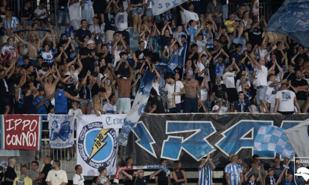 Pescara, debutto in campionato con la Vis Pesaro all’Adriatico
