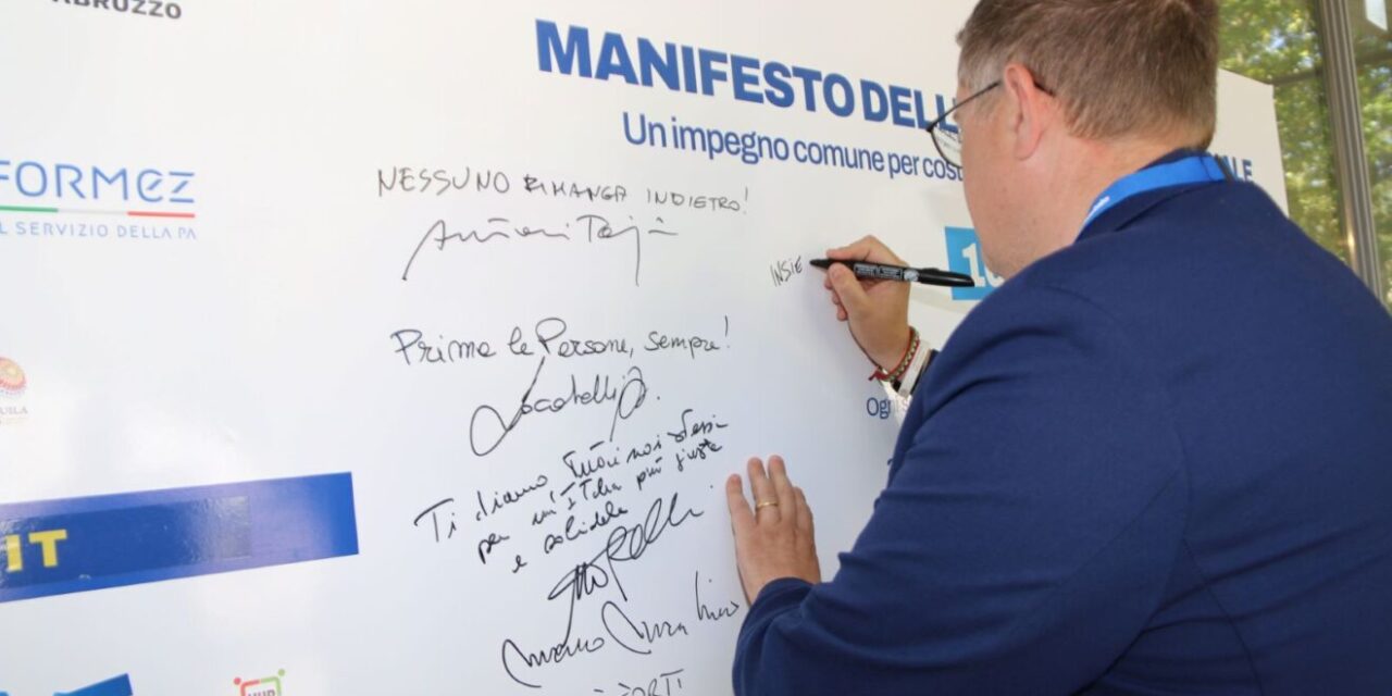 Welfare e comunità, nasce in Abruzzo un manifesto in dieci punti