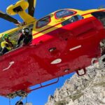 Cortino, bambino soccorso in elicottero dopo una caduta