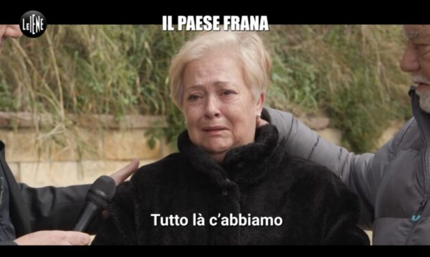 Silvi, la frana di Santa Lucia finisce in tv nazionale