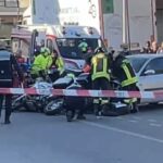 Scontro a Silvi sulla statale, motociclista ricoverato