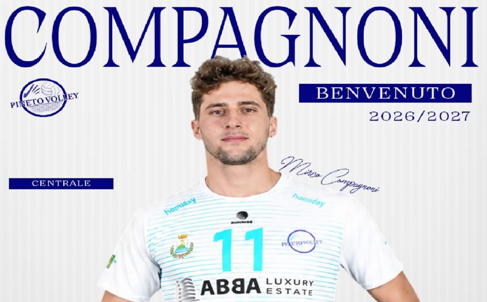 Pineto Volley, nuovo innesto al centro: arriva Compagnoni