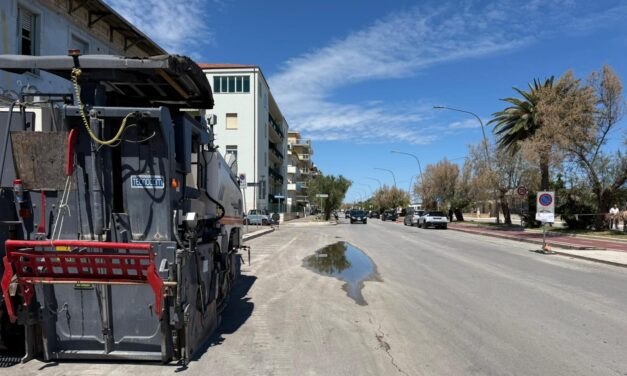 Lavori sul lungomare di Pescara, cantiere di 20 giorni