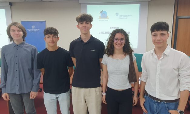 Premio Di Nicola, riconoscimento anche a uno studente teramano