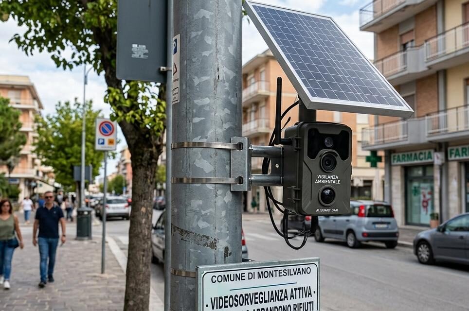Rifiuti abbandonati, stretta sui controlli a Montesilvano