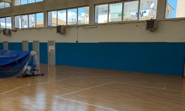 Roseto, palestra di via Piemonte rimessa a nuovo