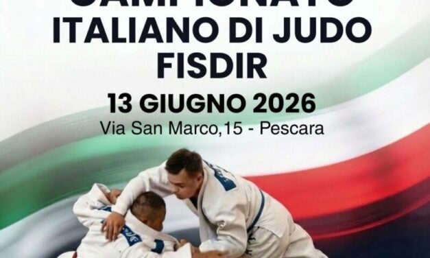 Judo inclusivo, a Pescara il tricolore FISDIR