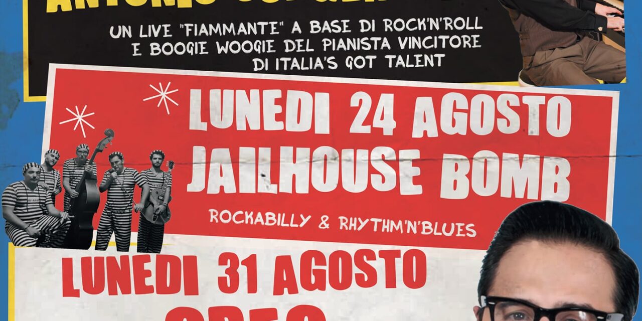 Jailhouse Bomb in concerto a Giulianova Lido