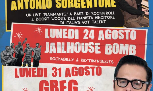 Jailhouse Bomb in concerto a Giulianova Lido