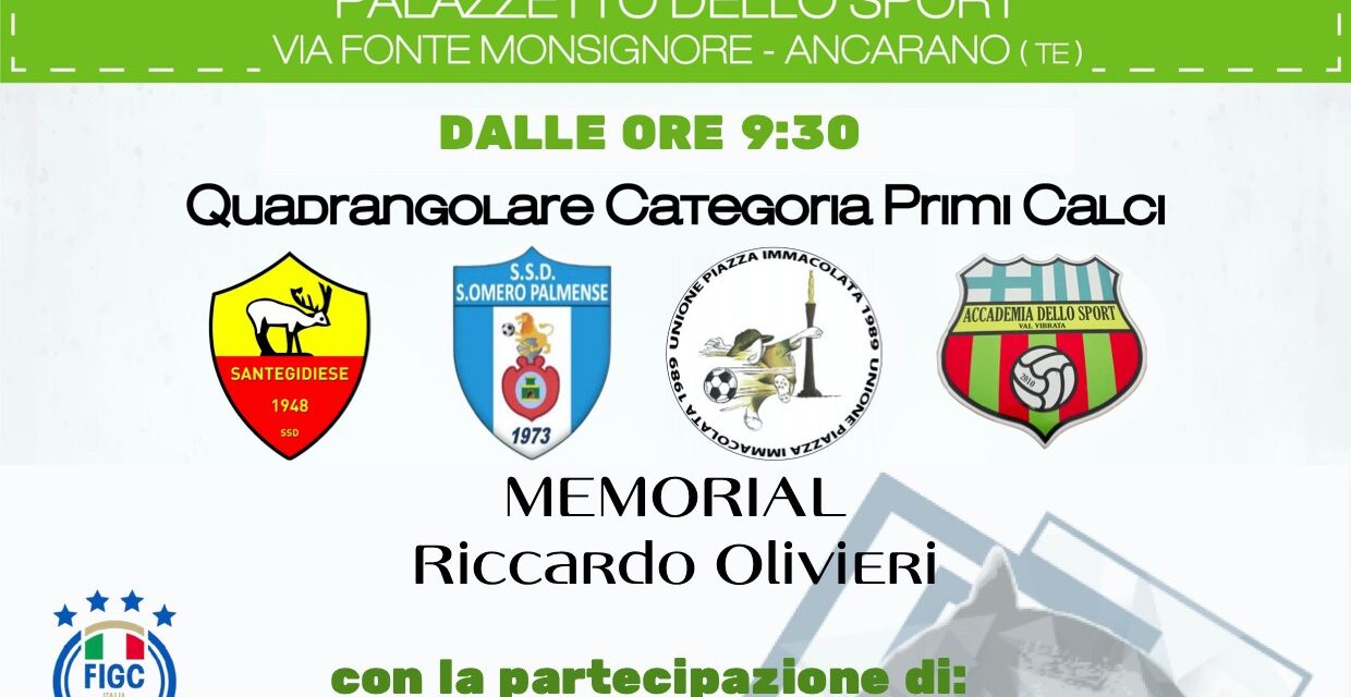 Ad Ancarano un torneo giovanile per ricordare Riccardo Olivieri