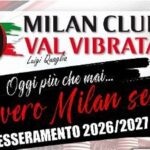 Val Vibrata, il Milan Club rilancia con nuove adesioni
