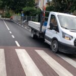 Teramo, partiti gli interventi sui marciapiedi di via Roma