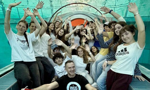 DAN Europe e Liceo Saffo, esperienza subacquea per 22 studenti