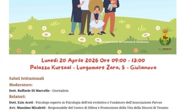 Giulianova, al Kursaal una giornata dedicata all’affido