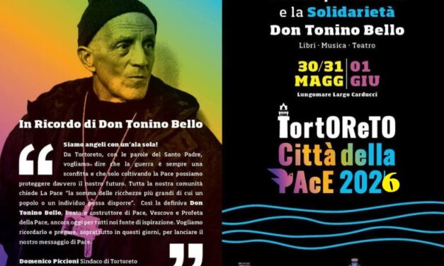 A Tortoreto due serate per il premio Don Tonino Bello