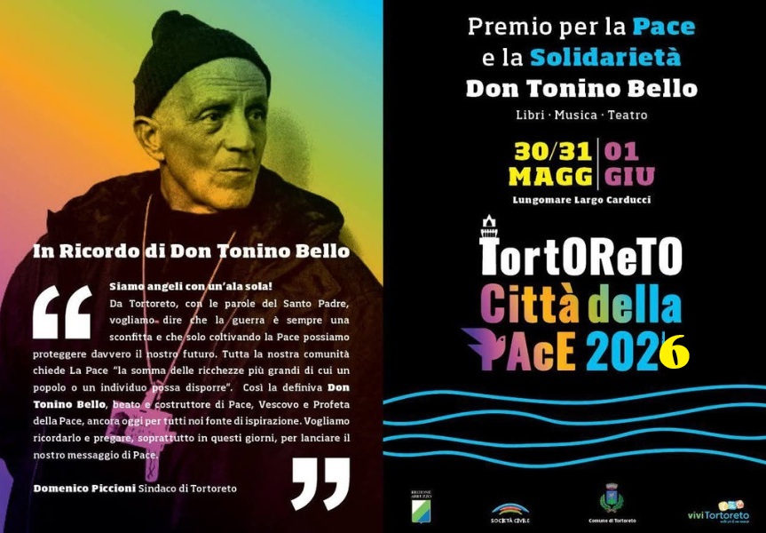 A Tortoreto due serate per il premio Don Tonino Bello