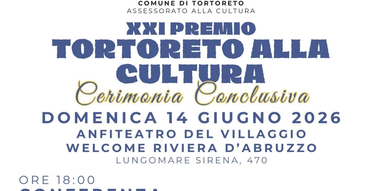 Tortoreto, il Premio alla Cultura verso la chiusura