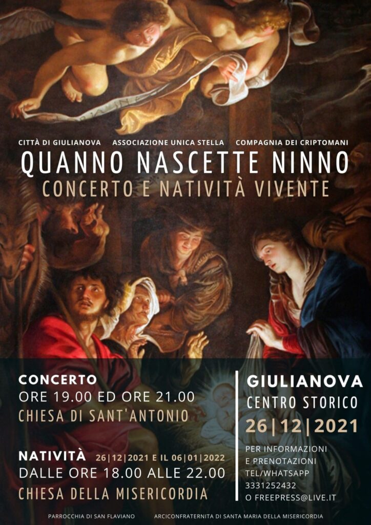 Quanno nascette ninno evento emozionante Giulianova