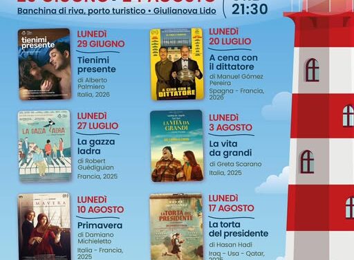 Estate d’Autore riporta il cinema al porto di Giulianova