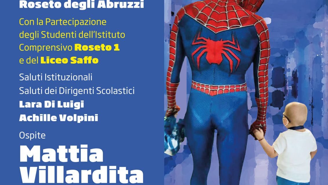 Roseto, nelle scuole arriva Mattia Villardita