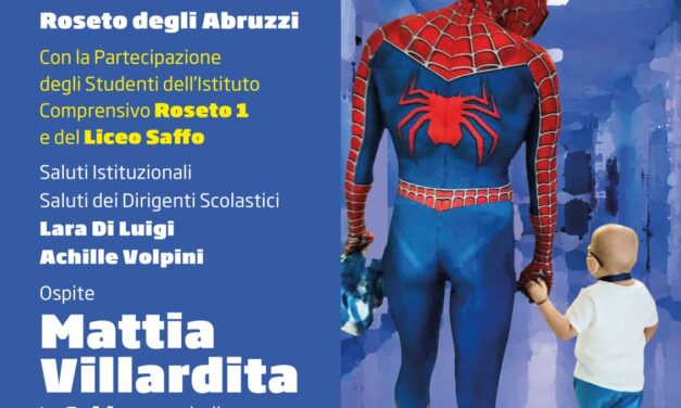 Roseto, nelle scuole arriva Mattia Villardita