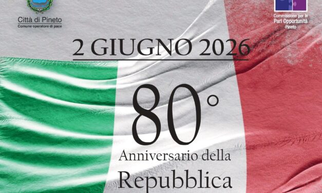 Pineto celebra la Repubblica: cerimonia il 2 giugno