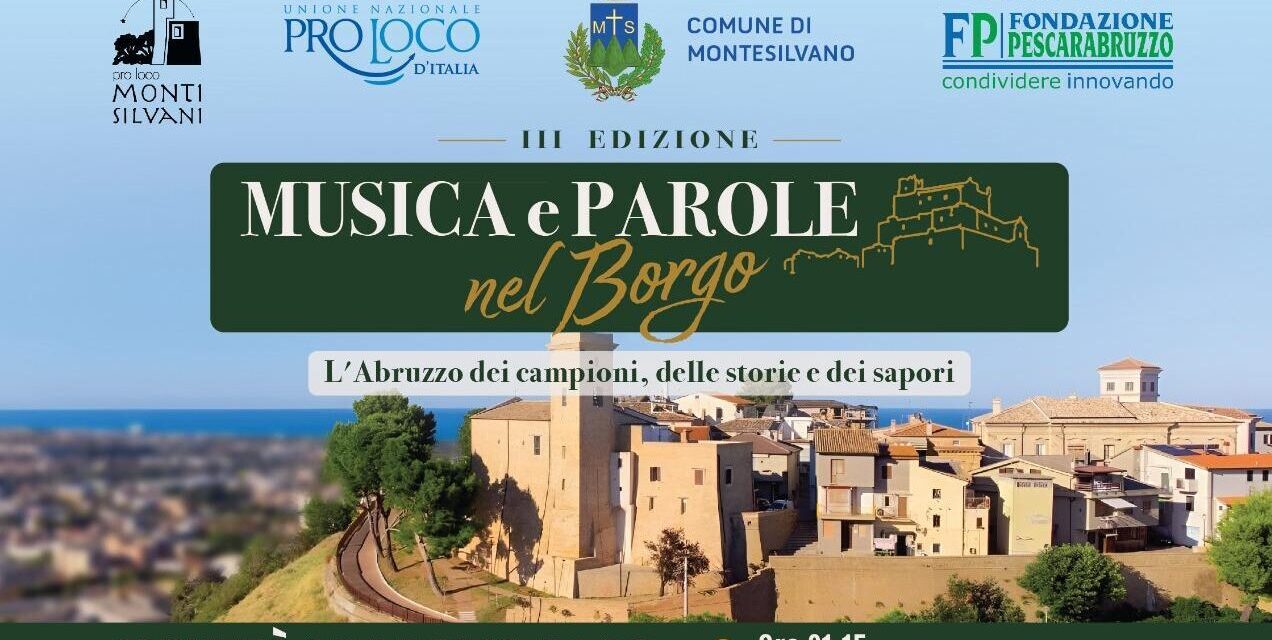 Montesilvano Colle, torna la rassegna tra libri e musica