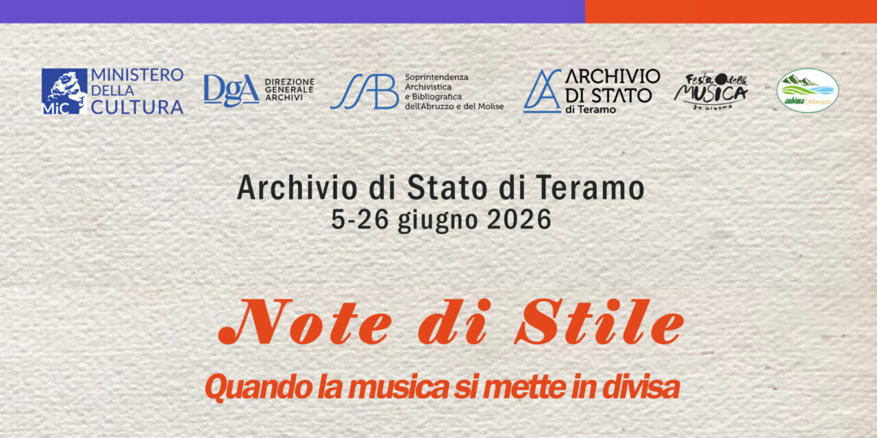 Archivio di Stato di Teramo, serata tra musica e memoria