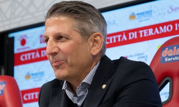 Teramo, conferma in area sportiva: Micciola resta fino al 2027