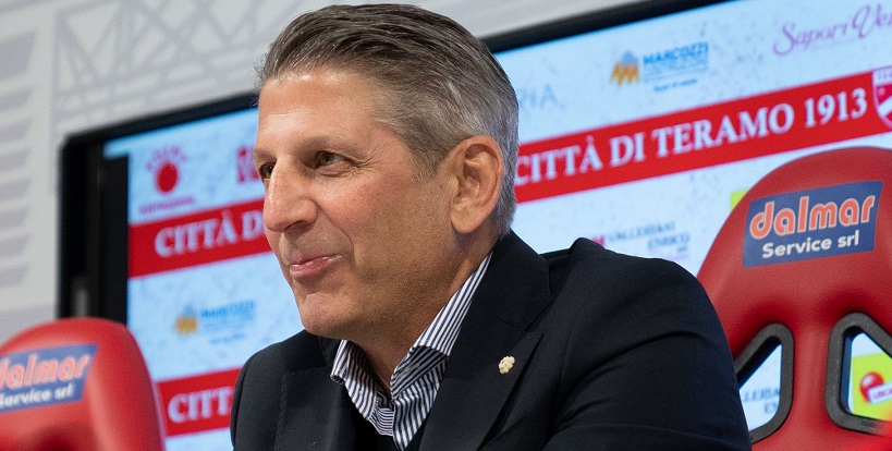 Teramo, conferma in area sportiva: Micciola resta fino al 2027