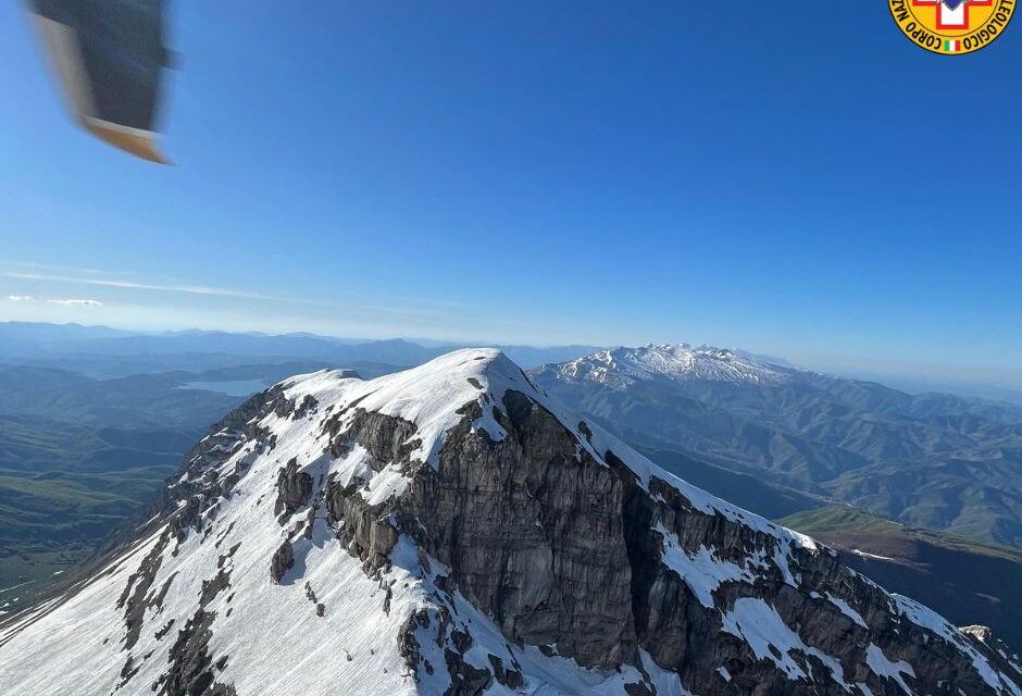 Trail runner disperso sul Gran Sasso, recupero nella zona di Aprati