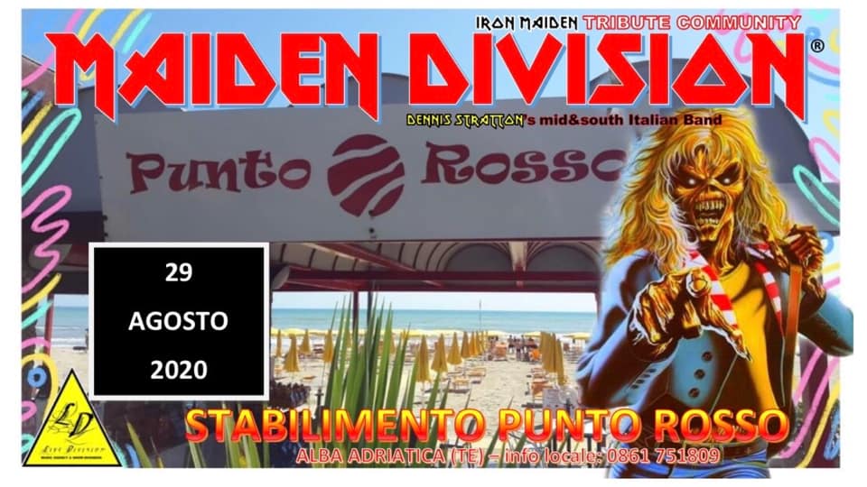 Maiden Division: l’evento heavy-metal di Alba Adriatica