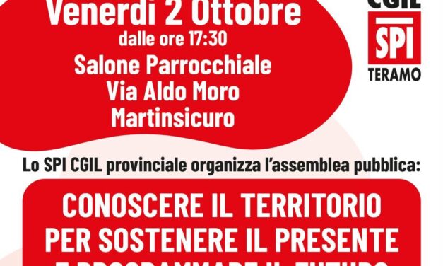 Martinsicuro, incontro pubblico sui dati sociali ed economici
