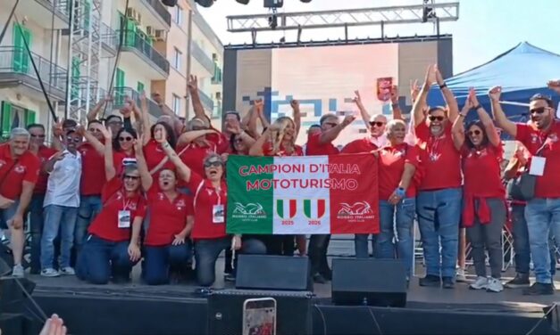 Mosciano festeggia il Moto Club Rosso Italiano campione d’Italia
