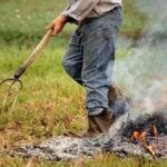 Rogo di residui agricoli a Corropoli, allarme nei campi