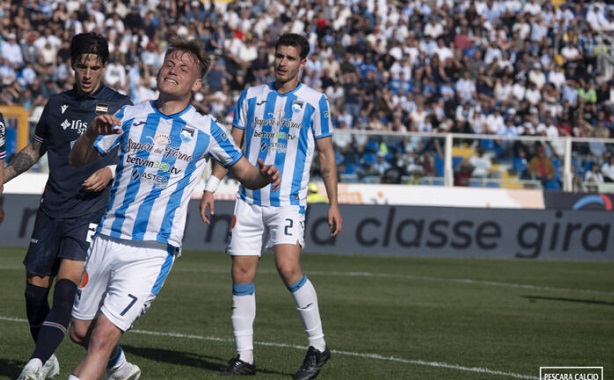 Pescara, verso Carrara tra assenze e sanzioni