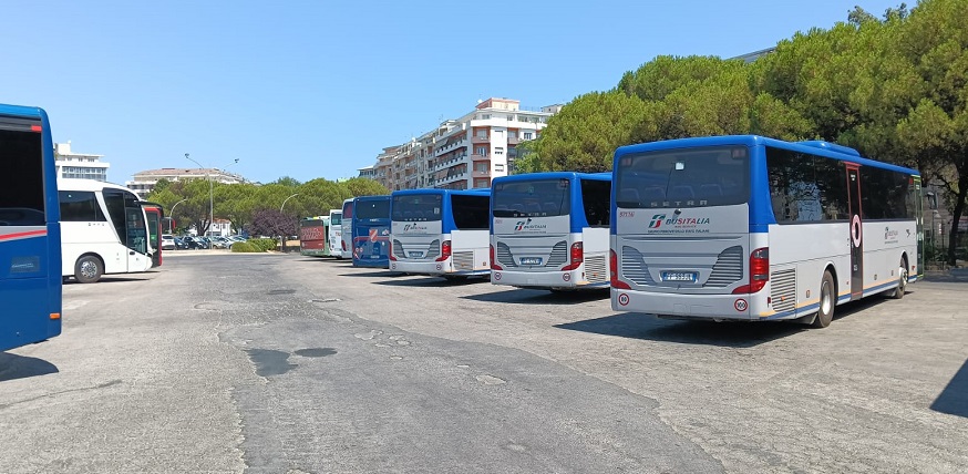 Terminal bus di Pescara, allarme sui disagi per utenti e corse