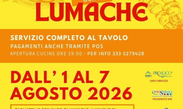 Bellante riaccende l’estate con la Sagra delle Lumache