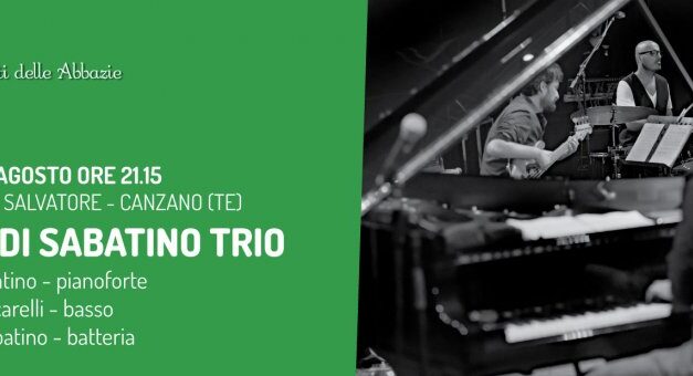 Paolo Di Sabatino Trio in concerto a Canzano