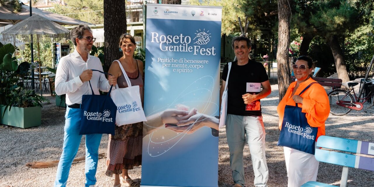 Roseto punta sulla gentilezza: presentato il nuovo Fest