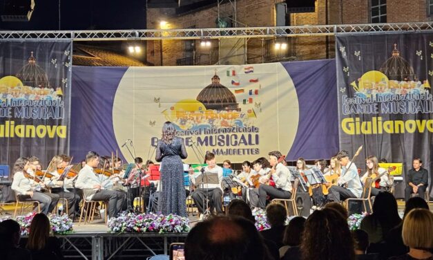 Giovani musicisti di Giulianova 1 in luce al Festival delle Bande